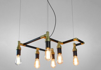 Подвесная люстра INDUSTRIAL 6l Imperium Light 376650.05.59