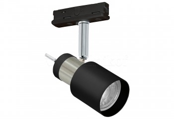 Трековий світильник DAVIDA PHASE ADAPTER BK/NI/BK Eglo 66431