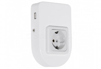Розетка TAXANO-USB WH Eglo 94663