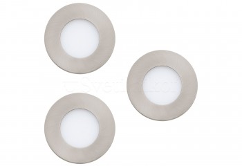 Врізний світильник FUEVA-Z LED IP44 NI 3-set Eglo 900111
