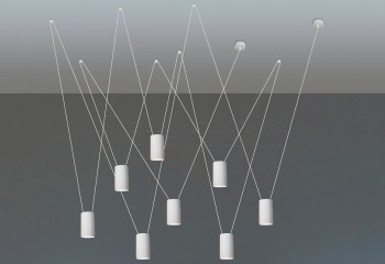 Підвісний світильник ACCENT VIII WH Imperium Light 139810.01.01