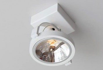 Спот SAKURA 1 G53 WH Shilo 7247