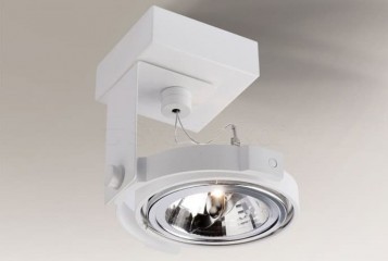 Спот SAKURA 1 G53 WH Shilo 7260