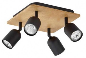 Спот TOP WOOD 4 BK TK-Lighting 3293