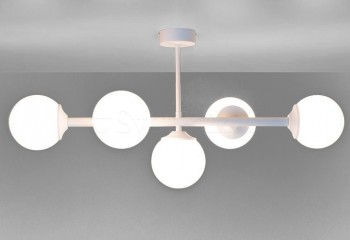 Стельова люстра FROST 5l WH Imperium Light 140570.01.01