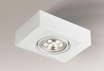 Точечный светильник KOGA H 1 G53 WH Shilo 7120