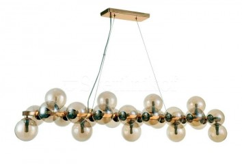 Підвісна люстра CABELLA Italux PND-5252-A-25-GD-CGN