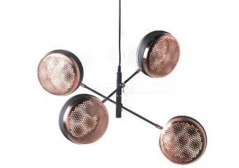 Підвісний світильник ZumaLine HIVE PL-16053-BK+BRCP