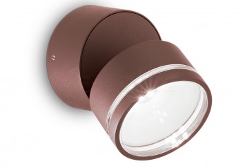 Вуличне бра OMEGA ROUND AP1 COFFEE Ideal Lux 247069