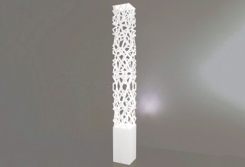 Уличный столбик PHAROS LED WH Imperium Light 2861130.01.01