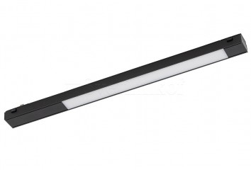 Трековий світильник магнітний LVM LINE 12W 4000K BK Nowodvorski 11333
