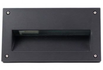 Вбудований настінний світильник вуличний Nowodvorski BASALT graphit 3412