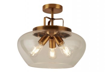 Потолочная люстра Boule 3 Searchlight 8973-3BZ