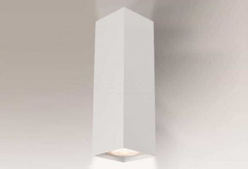 Настенный светильник точечный OZU 1 SQ H20 WH Shilo 7464