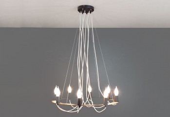 Подвесная люстра Calypso BK/WH Imperium Light 46860.05.01