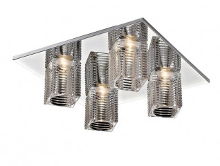 Стельова люстра ZumaLine LAURA LED C0420-04B-B5AC