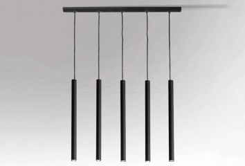 Подвесная люстра YABU 5 BK Shilo 5528