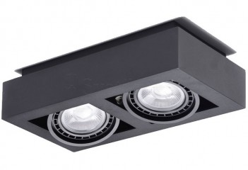Точковий світильник NIKEA 2 BK Azzardo AZ4441