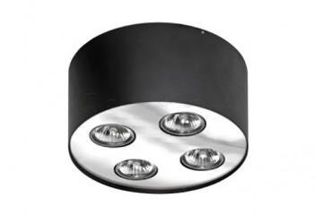 Точечный светильник NEOS 4 Azzardo FH31434B-BK/CHR