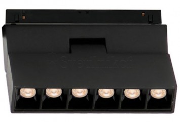 Магнитный трековый модуль MAGNETIC LED 6W AD BK Viokef 4244404