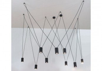 Подвесная люстра ACCENT 9 BK Imperium Light 139910.05.05