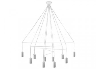 Люстра декоративна Nowodvorski IMBRIA white 10L 9678
