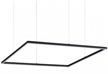 Світлодіодна люстра ORACLE SLIM SQ 90cm BK Ideal Lux 259208