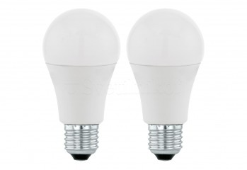 Лампа Eglo LM-E27-LED A60 9,5W 3000K 2-set 11483
