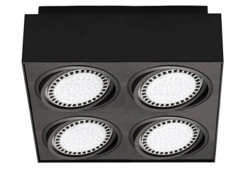 Точковий світильник BOXY CL 4 ZumaLine 20076-BK