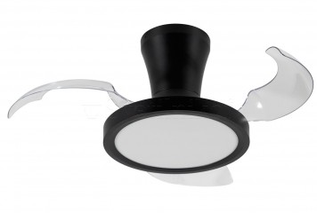 Люстра-вентилятор BREEZE LED BK TK-Lighting 18199