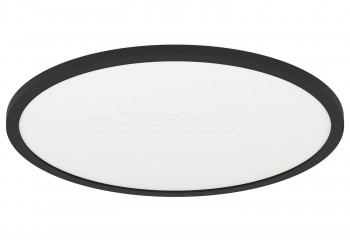 Стельовий світильник ROVITO-Z LED R 42 cm BK Eglo 900092