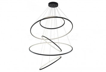Світлодіодна люстра WHEEL XXL BK Azzardo AZ3137