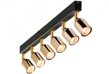 Спот TOP 6 BK/GO TK-Lighting 6034