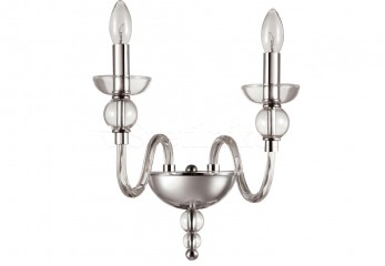 Бра DOGE AP2 TRASPARENTE Ideal Lux 044392