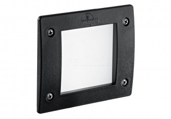 Вбудований світильник LETI FI1 SQUARE NERO Ideal Lux 096582