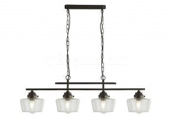 Подвесная люстра School House 4 Searchlight 8084-4BK