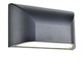 Настінний світильник вуличний MARKSLOJD NIKOS Grey 106510