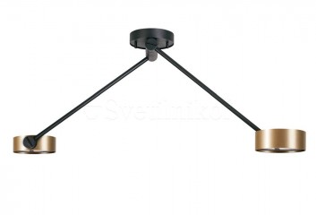 Стельовий світильник CYCLON 2 LED BK/GO Nowodvorski 8894