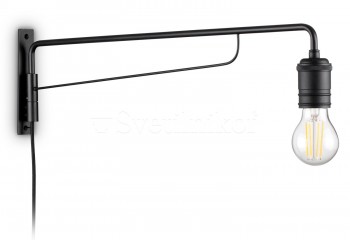 Бра TRIUMPH AP1 BK IDEAL LUX 242392
