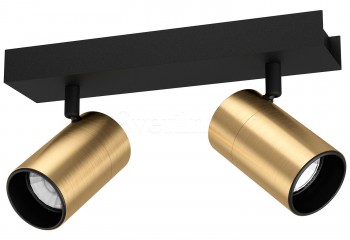 Спот CUMARIBO 2 BK/BS Eglo 390083