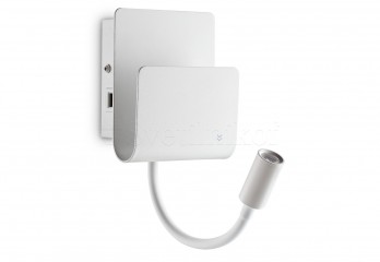 Бра PROBE AP2 LED WH Ideal Lux 243160