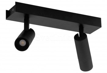 Спот DOBLAS 2 LED 4000K BK Eglo 67227