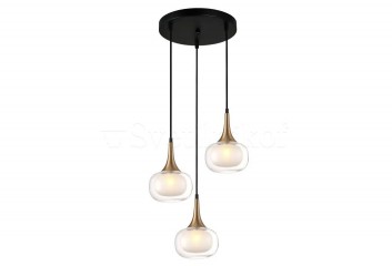 Підвісна люстра KONILA Italux PND-99709-3A-BRO-CL