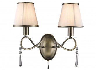 Бра Searchlight Silhouette 2032-2AB