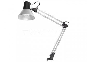 Настольный светильник на струбцине Nowodvorski STUDENT silver 6227