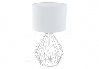 Настольная лампа PEDREGAL 1 CH/WH Eglo 95187