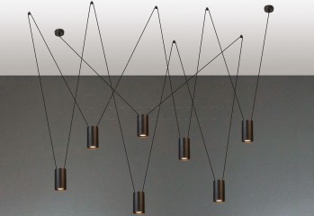 Підвісний світильник ACCENT VII BK Imperium Light 139710.05.05