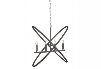 Подвесная люстра Hoopla 4 Searchlight 8244-4PW