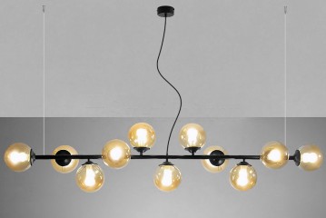 Підвісна люстра FROST 11l BK/BR Imperium Light 14011146.05.23