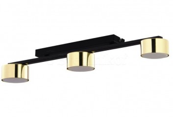 Потолочный светильник DALLAS 3 GO/BK TK-Lighting 6091